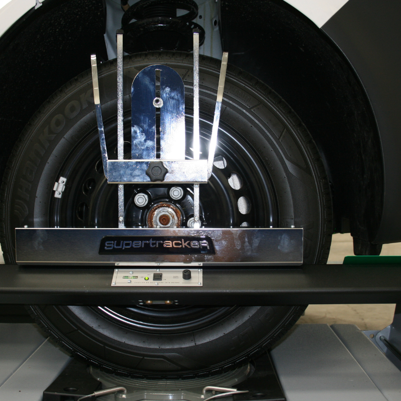 Wheel aligner for training college